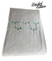 Preview: Hanf Bettwaesche Bettdecken Bezug 135x200cm mit Stickerei